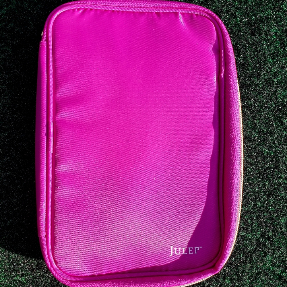 Julep Manicure Kit Bag Only, Tote 8.5x6in NWOT Color Pink Lavender Black